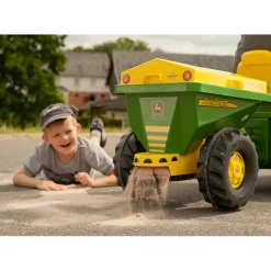 Aanhanger Rolly Toys John Deere Strooiwagen
