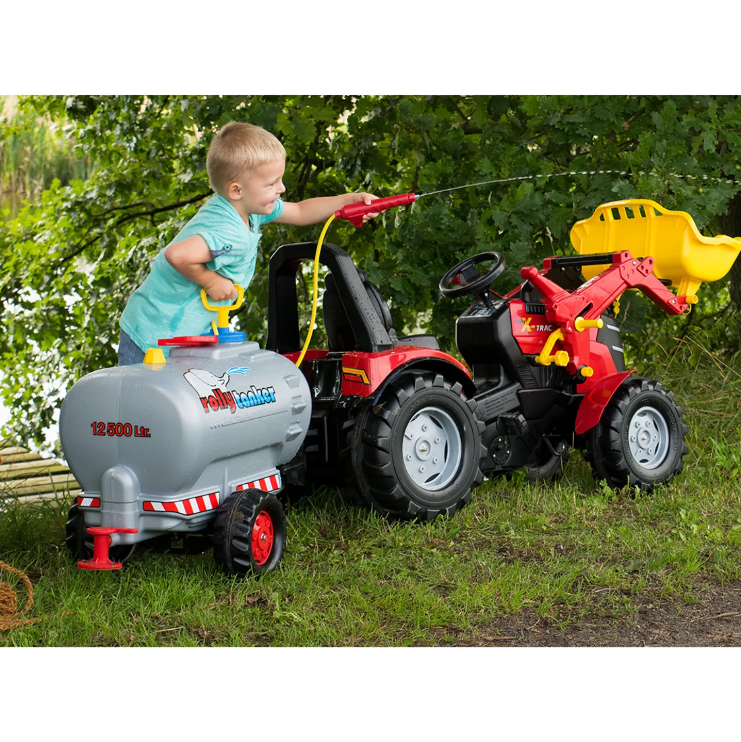 Aanhanger Rolly Toys Tank Met Accessoires