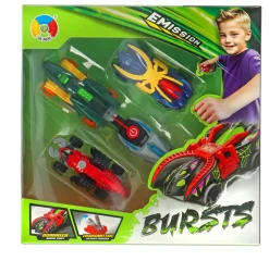 afschietautoset 4 delig 3 assorti