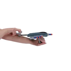 Afschietvliegtuig met foam pijltjes 3 assorti