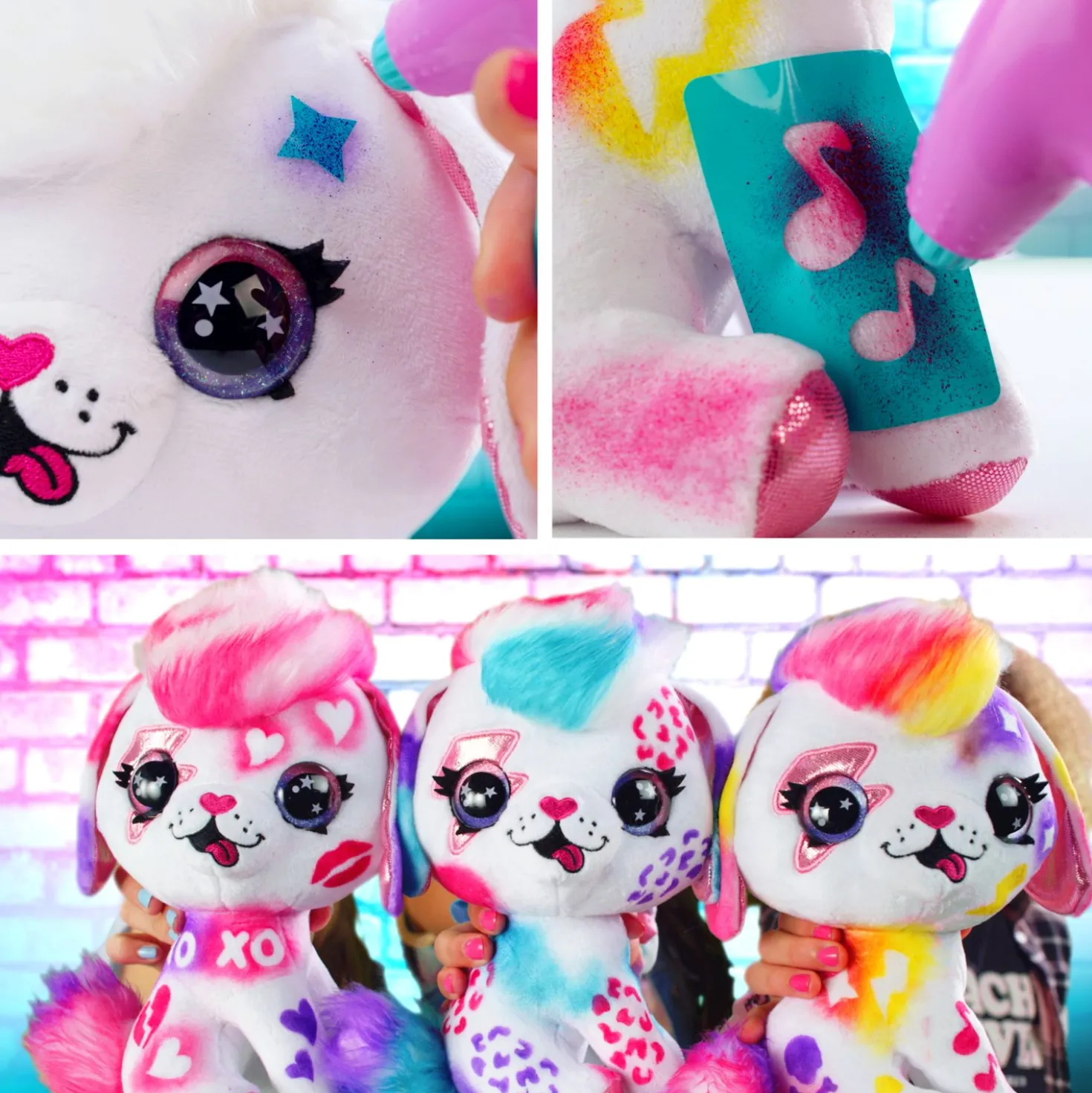 Airbrush Pluche Puppy