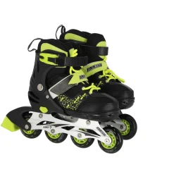 Alert Inline skates groen/zwart maat 34-37