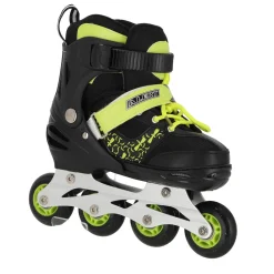 Alert Inline skates groen/zwart maat 34-37