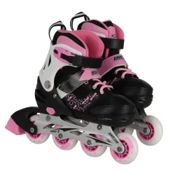 Alert Inline skates roze/zwart maat 34-37