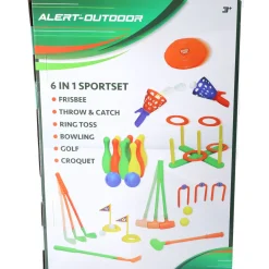 Alert Outdoor 6-In-1 Sportset