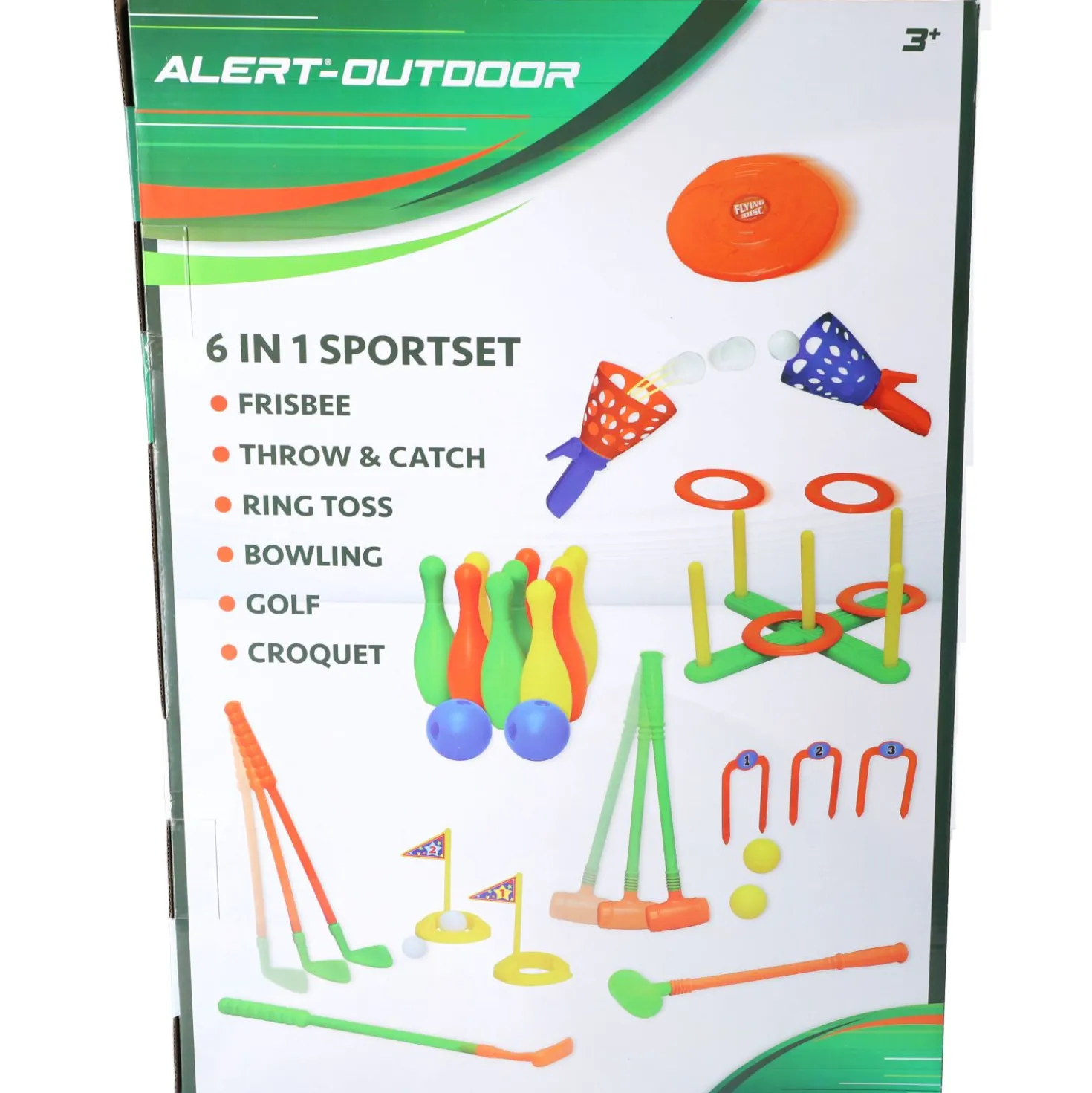 Alert Outdoor 6-In-1 Sportset