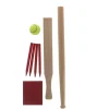 Alert Outdoor Slagbal Set Hout Met Handig Opbergnet