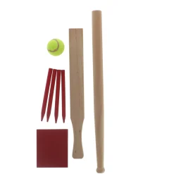 Alert Outdoor Slagbal Set Hout Met Handig Opbergnet