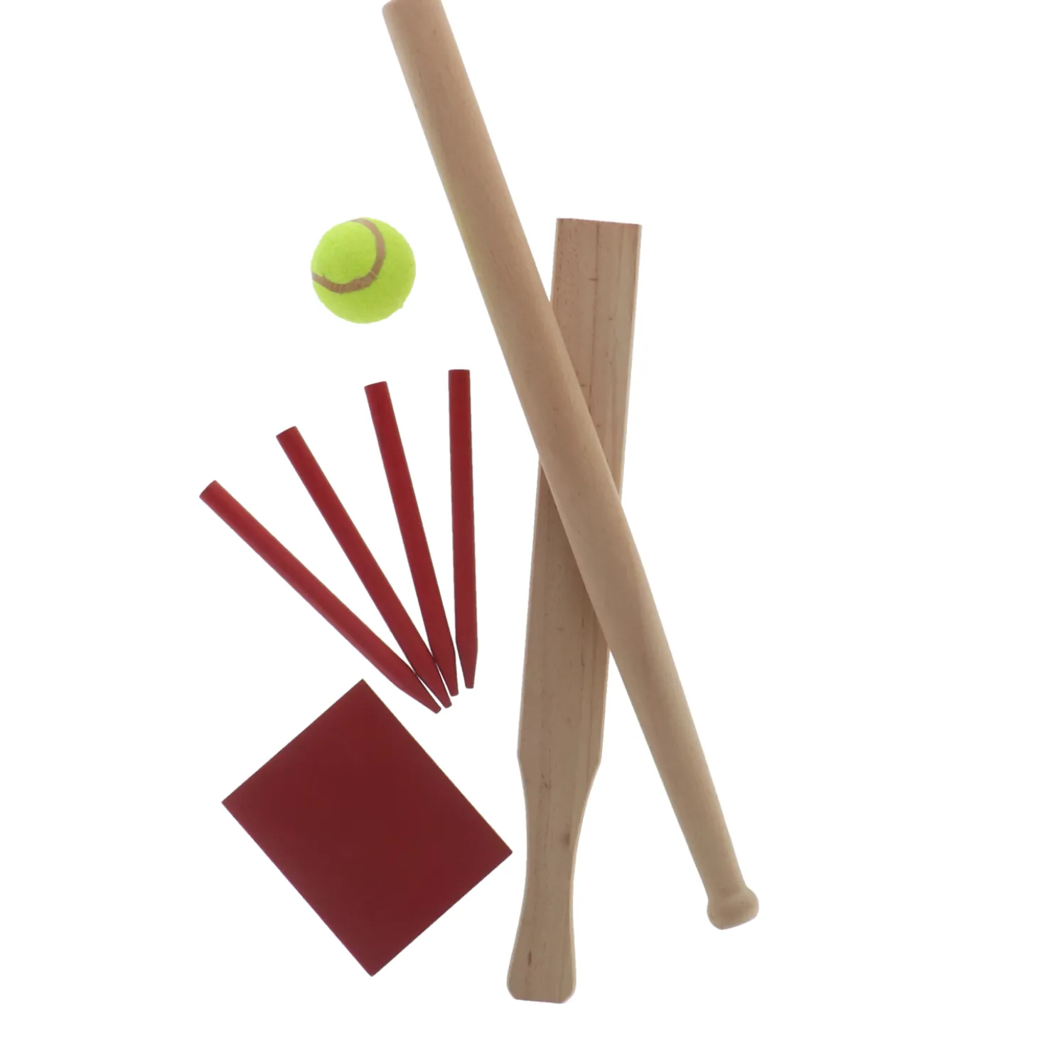 Alert Outdoor Slagbal Set Hout Met Handig Opbergnet