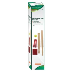 Alert Outdoor Slagbal Set Hout Met Handig Opbergnet