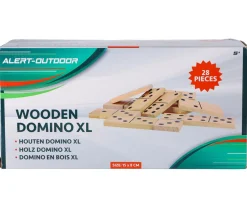 Alert Outdoor Spel Domino XL Hout 7,5 x 15 cm 7,5x15cm