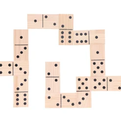 Alert Outdoor Spel Domino XL Hout 7,5 x 15 cm 7,5x15cm
