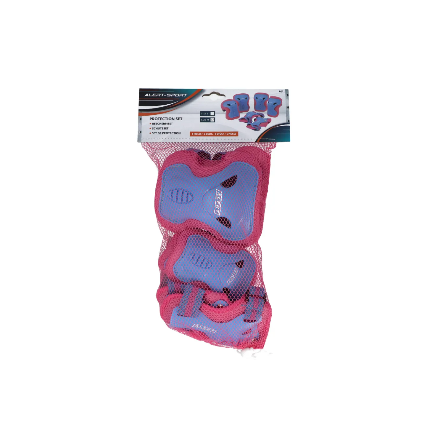 Alert Sport Skate Beschermset Kinderen 3 Delig (Maat M) Roze