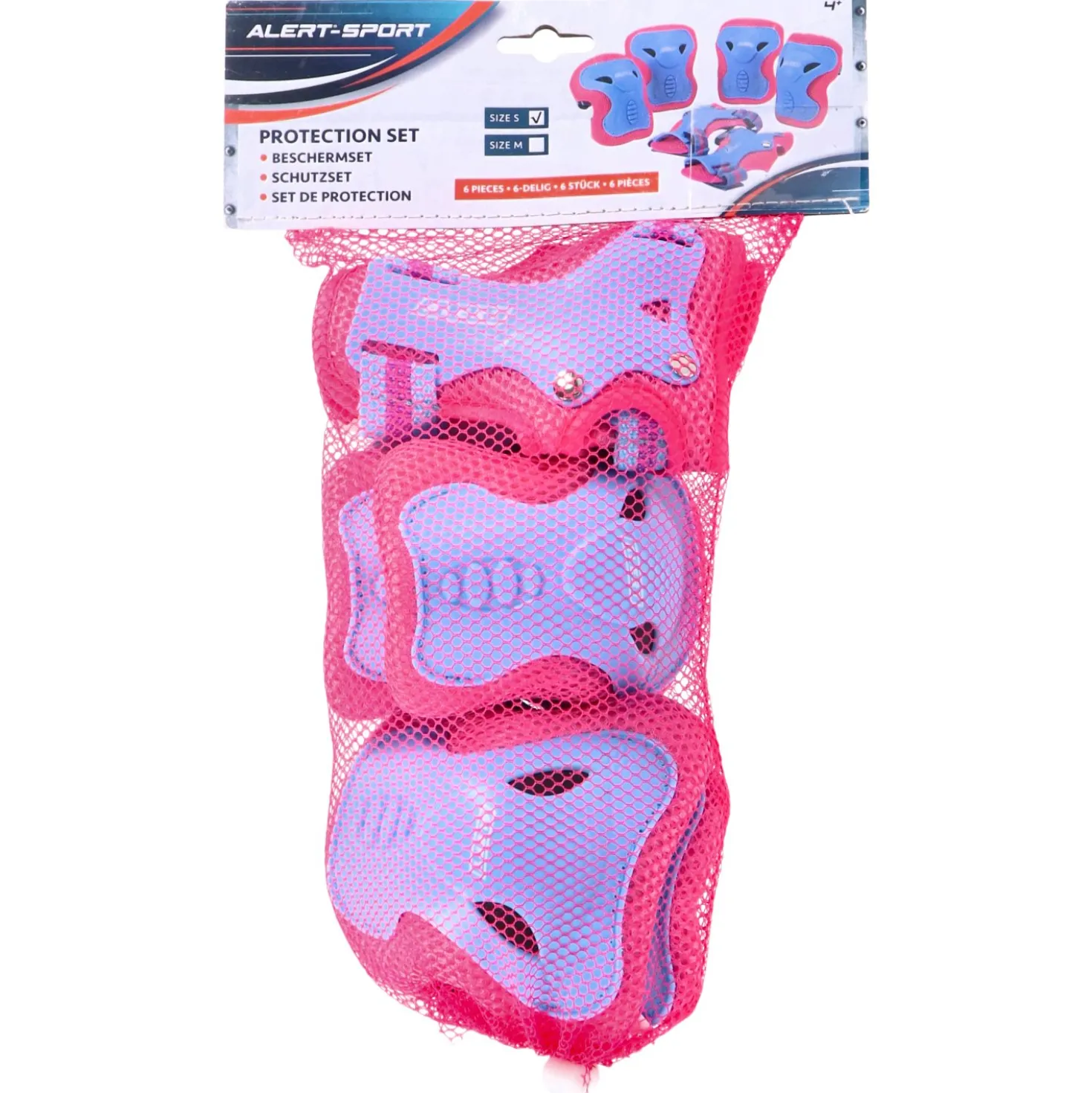 Alert Sport Skate Beschermset Kinderen 3 Delig (Maat S) Roze