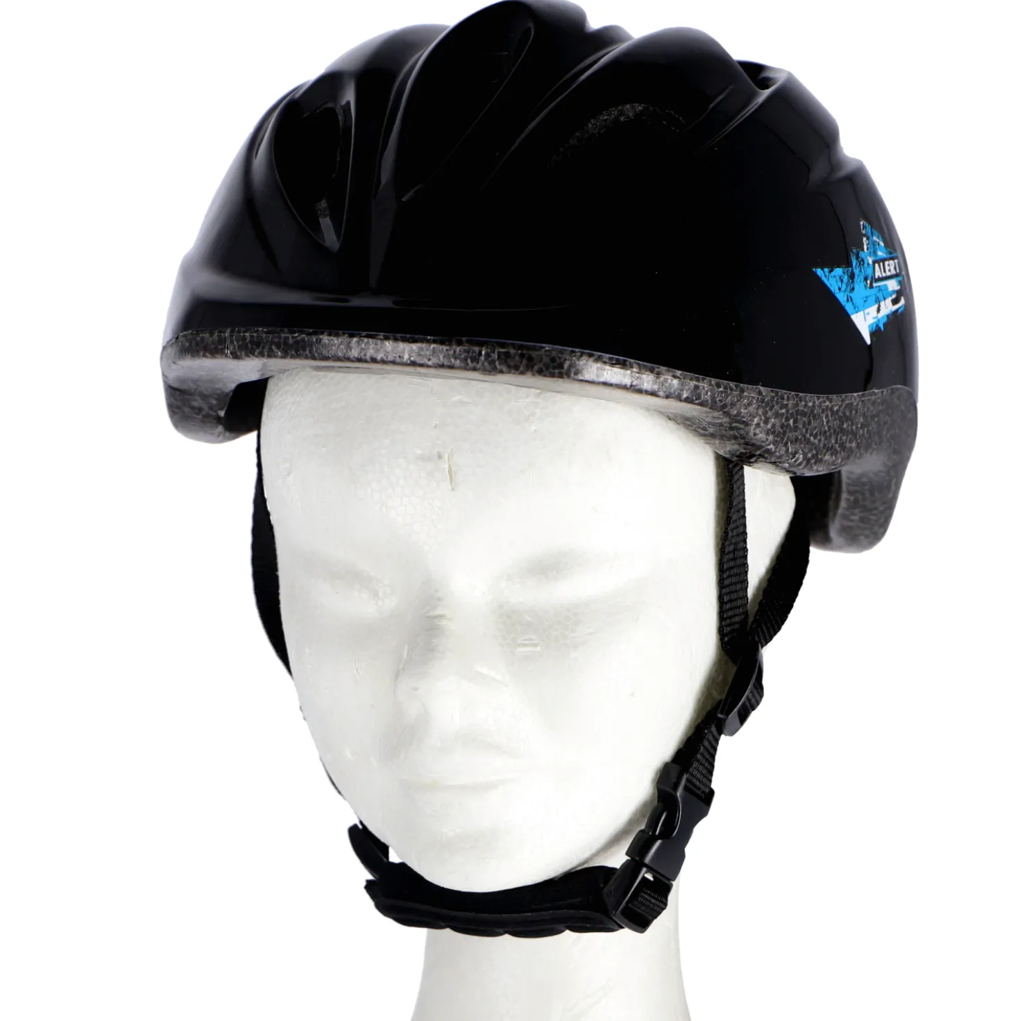 Alert Sport Skate Helm Verstelbaar Zwart