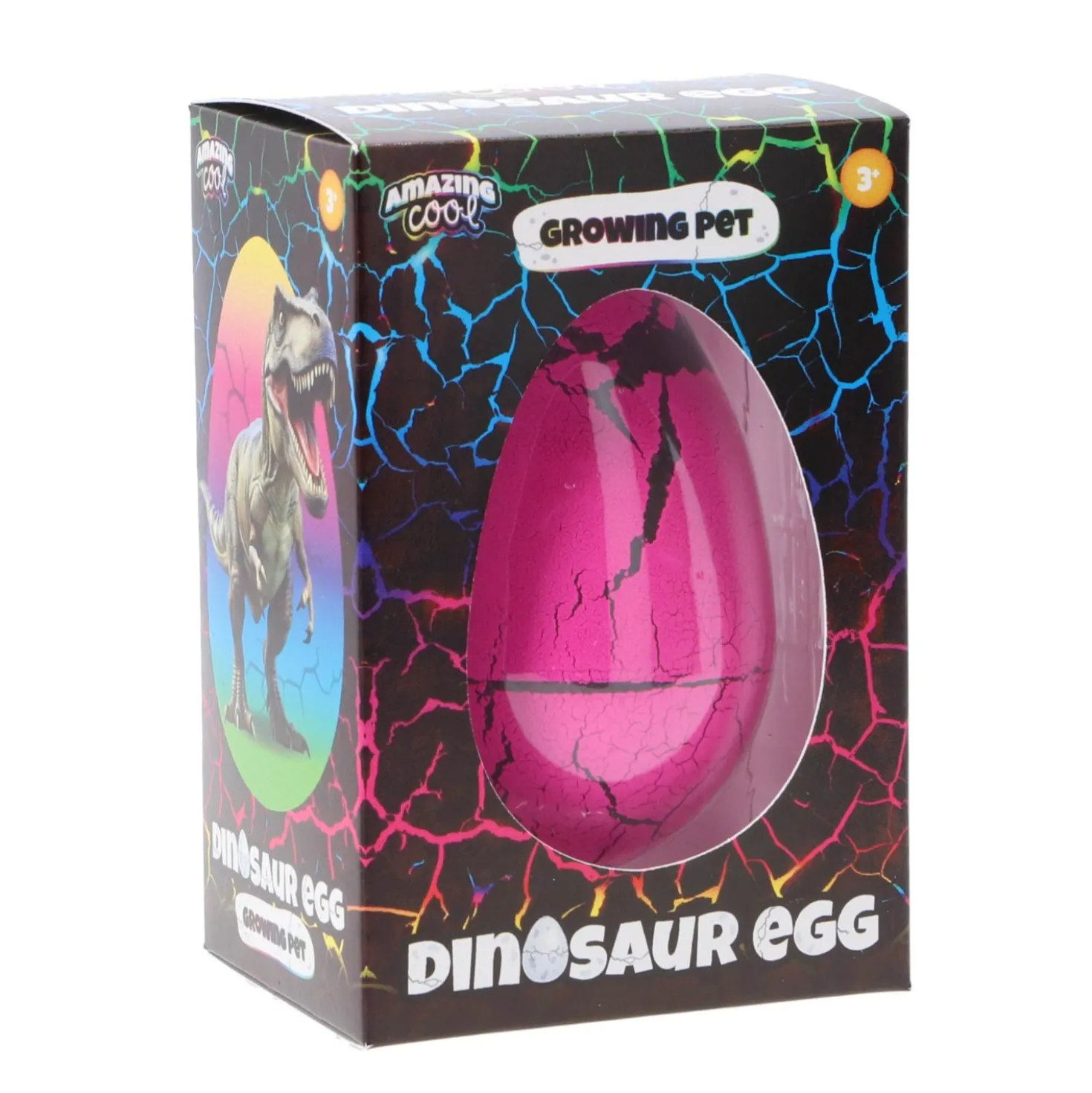 Amazing Cool Dino Groei Ei 11 Cm Kleur Assorti