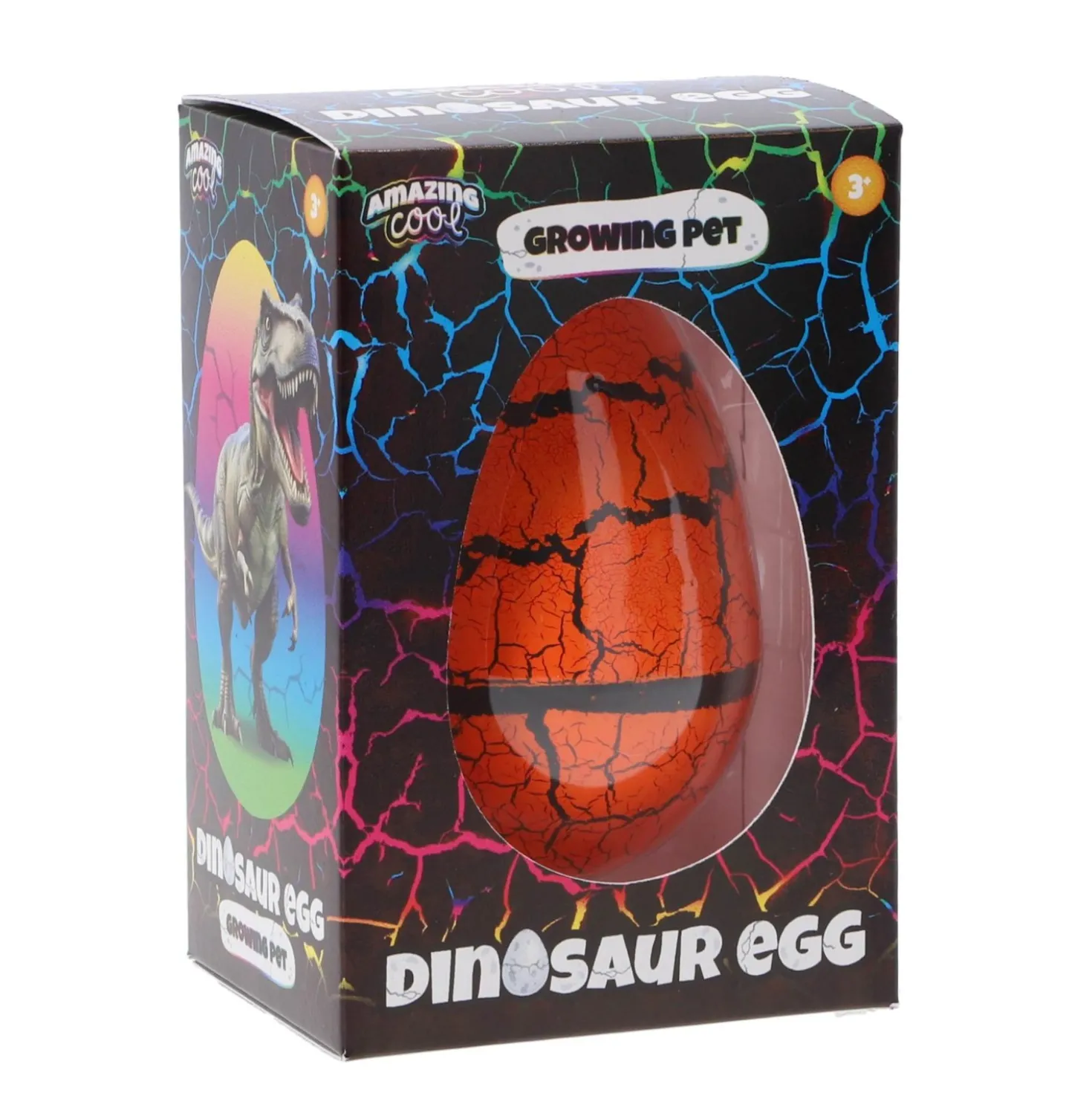 Amazing Cool Dino Groei Ei 11 Cm Kleur Assorti