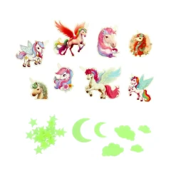 Amazing Cool unicorn glow in the dark set