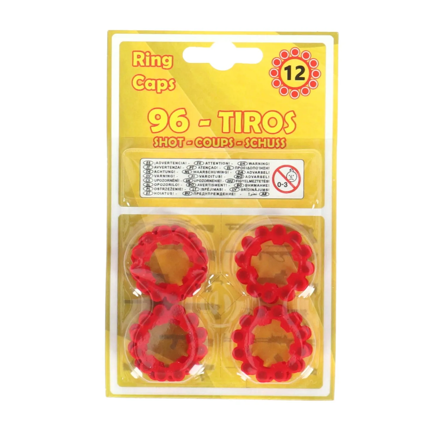 Amorces 12 Schots 8 Ring Op Blister
