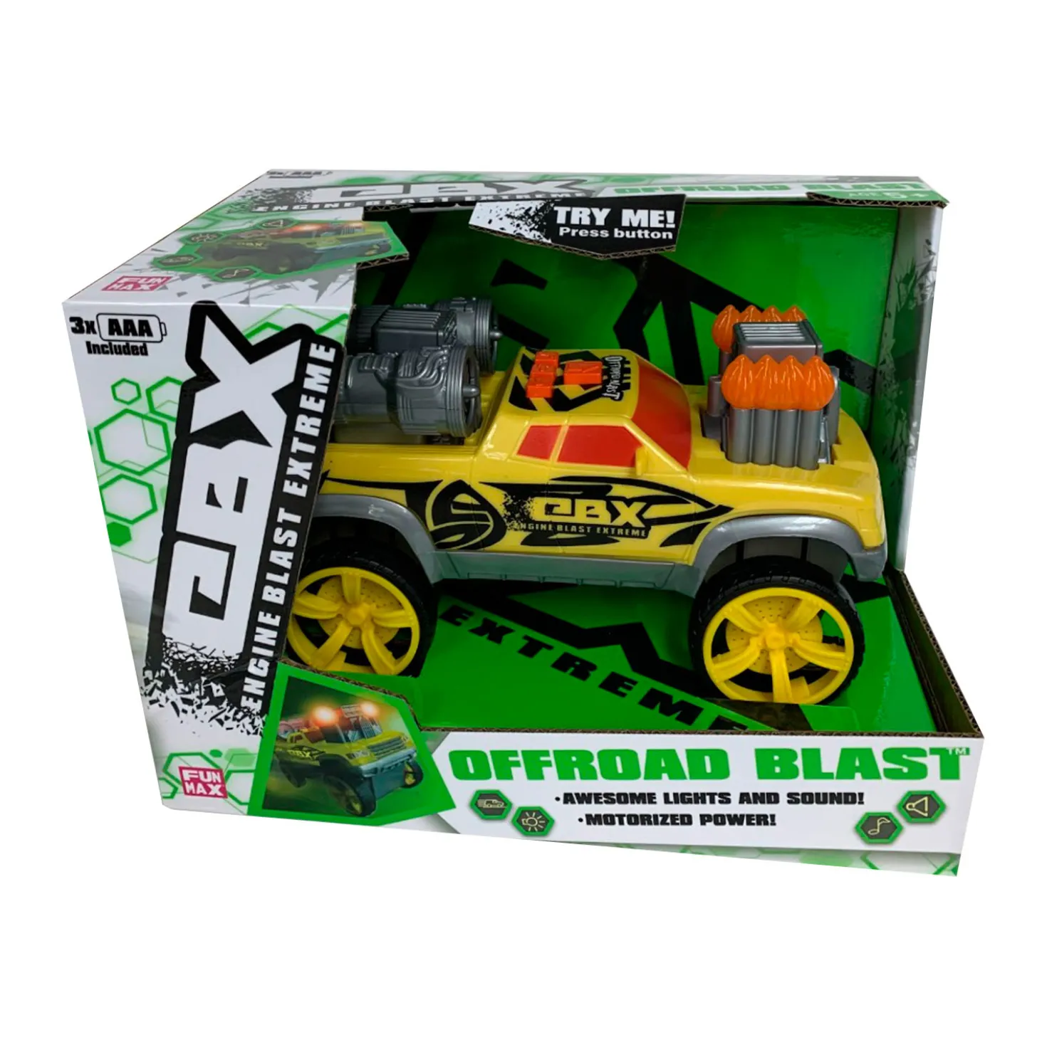 Auto Engine Blast Extrime Offroad Blust Light & Sound