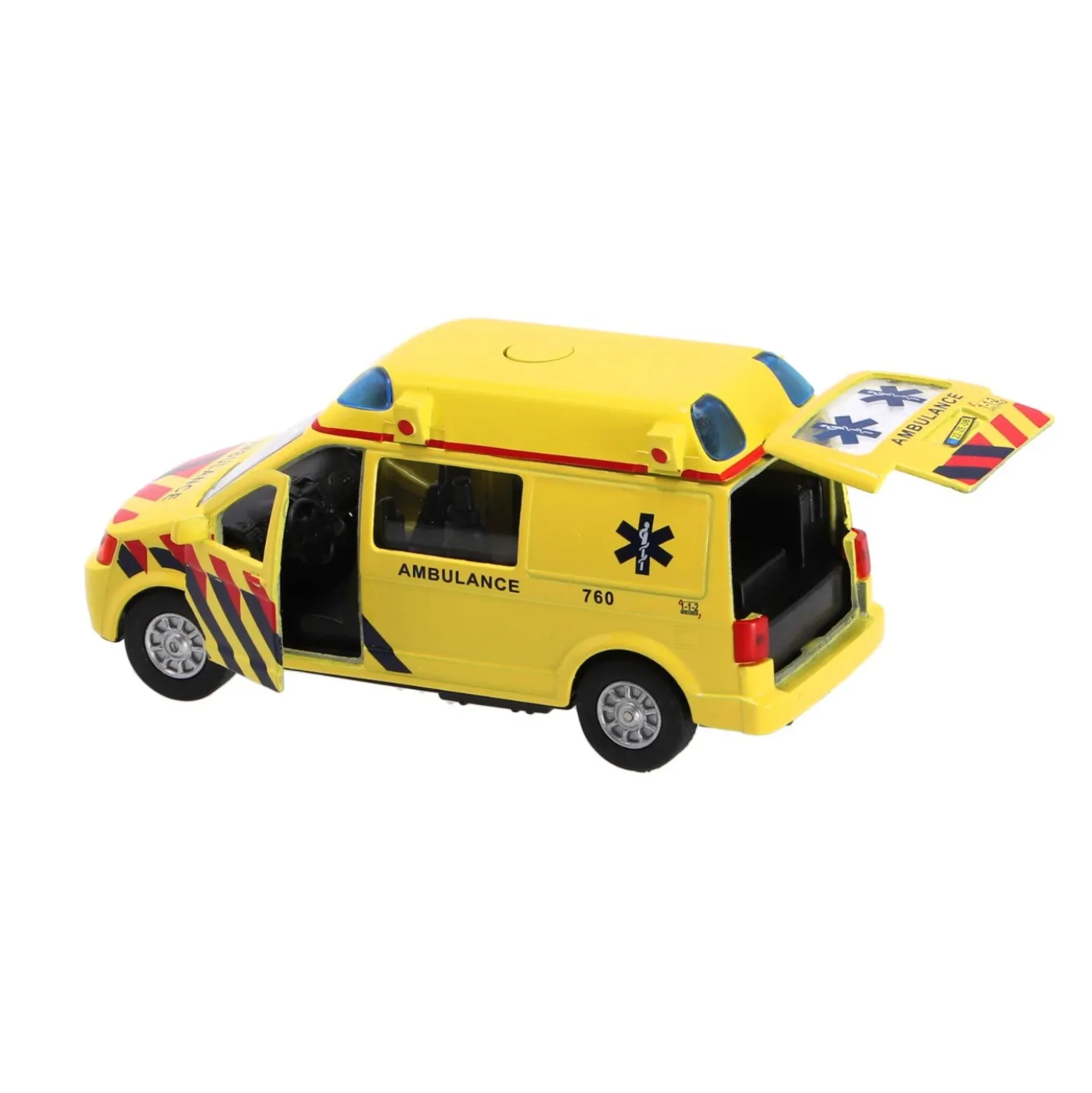 Auto Pull Back Ambulance Met Geluid