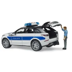 Auto Range Rover Velar politie en politieman