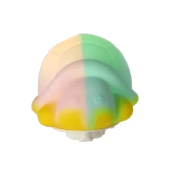 Auto/Schildpad springend met licht en geluid funny foam (USB oplaadbaar)