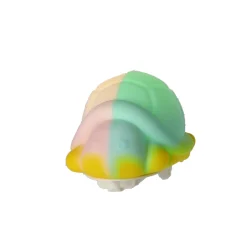 Auto/Schildpad springend met licht en geluid funny foam (USB oplaadbaar)