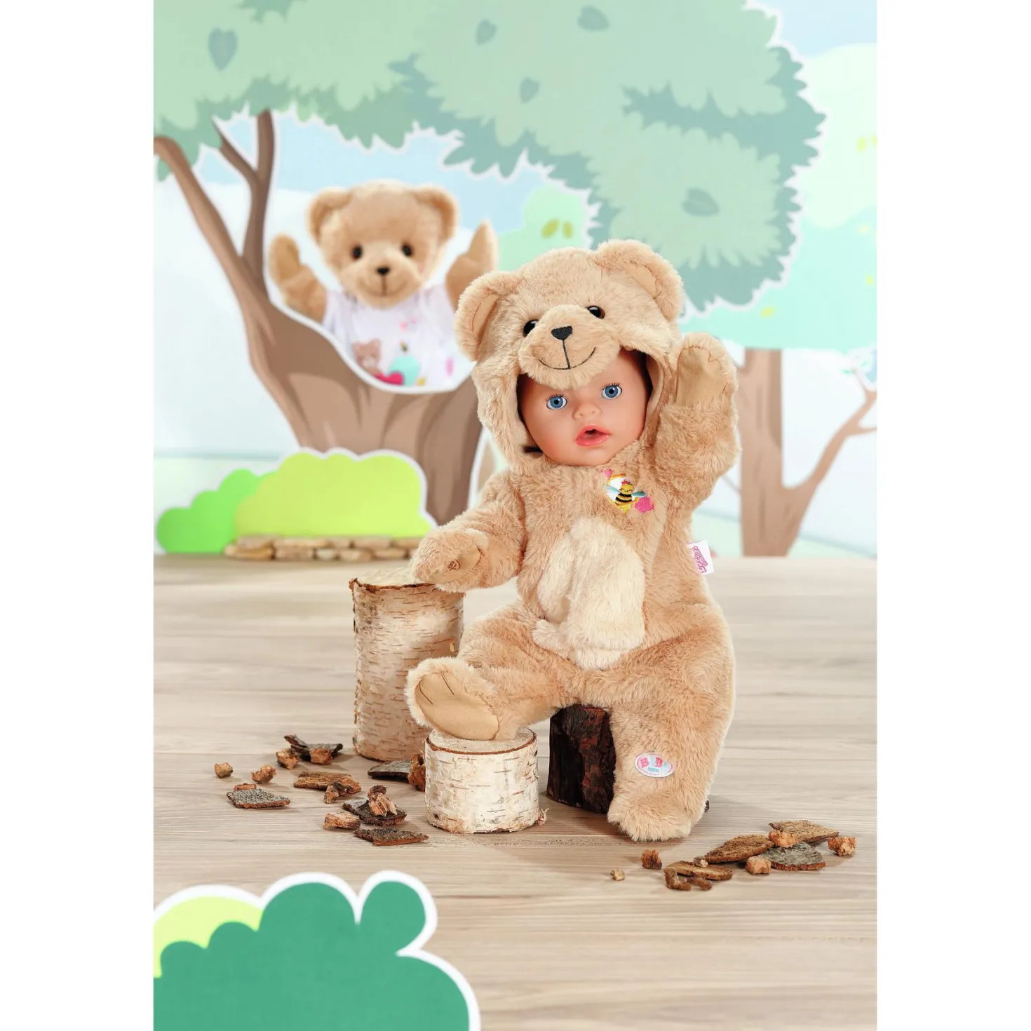 Baby Born Bear Suit 43Cm