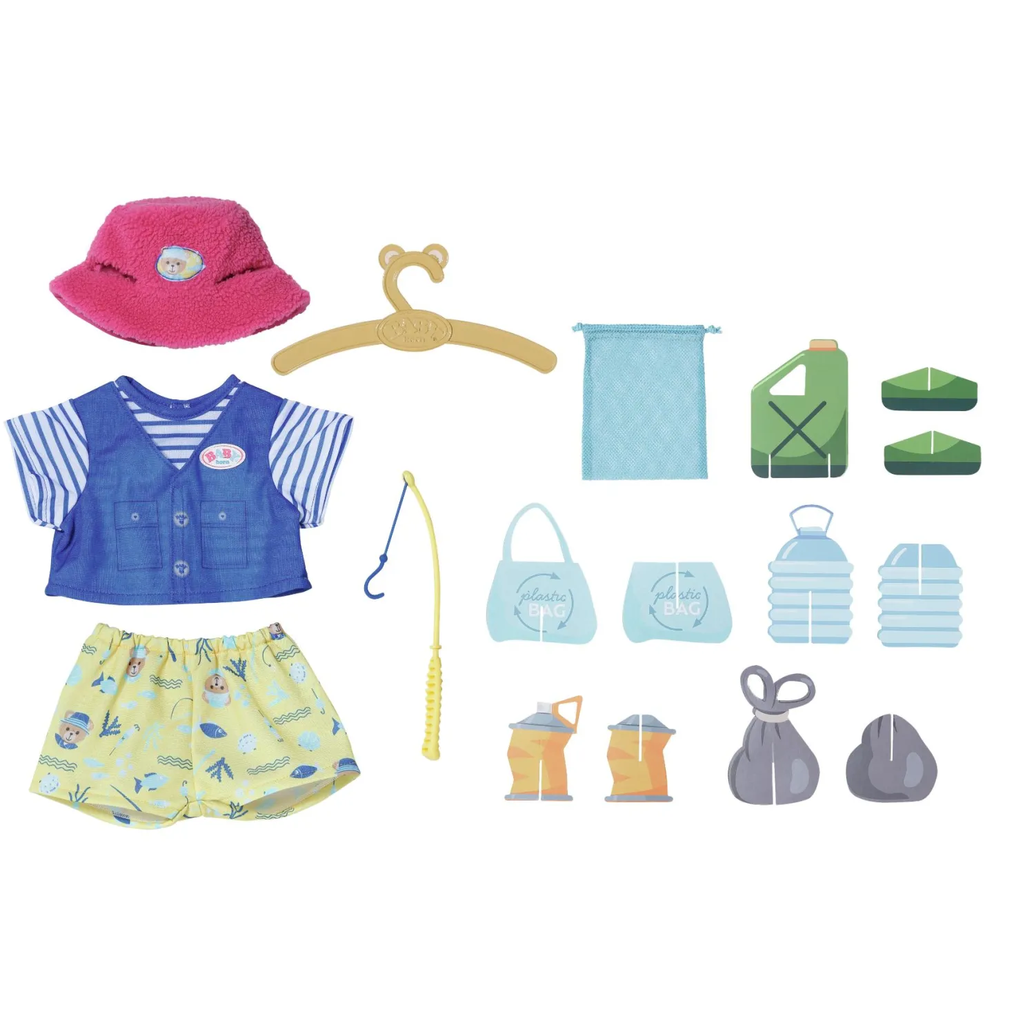 Baby Born Fisherman Outfit