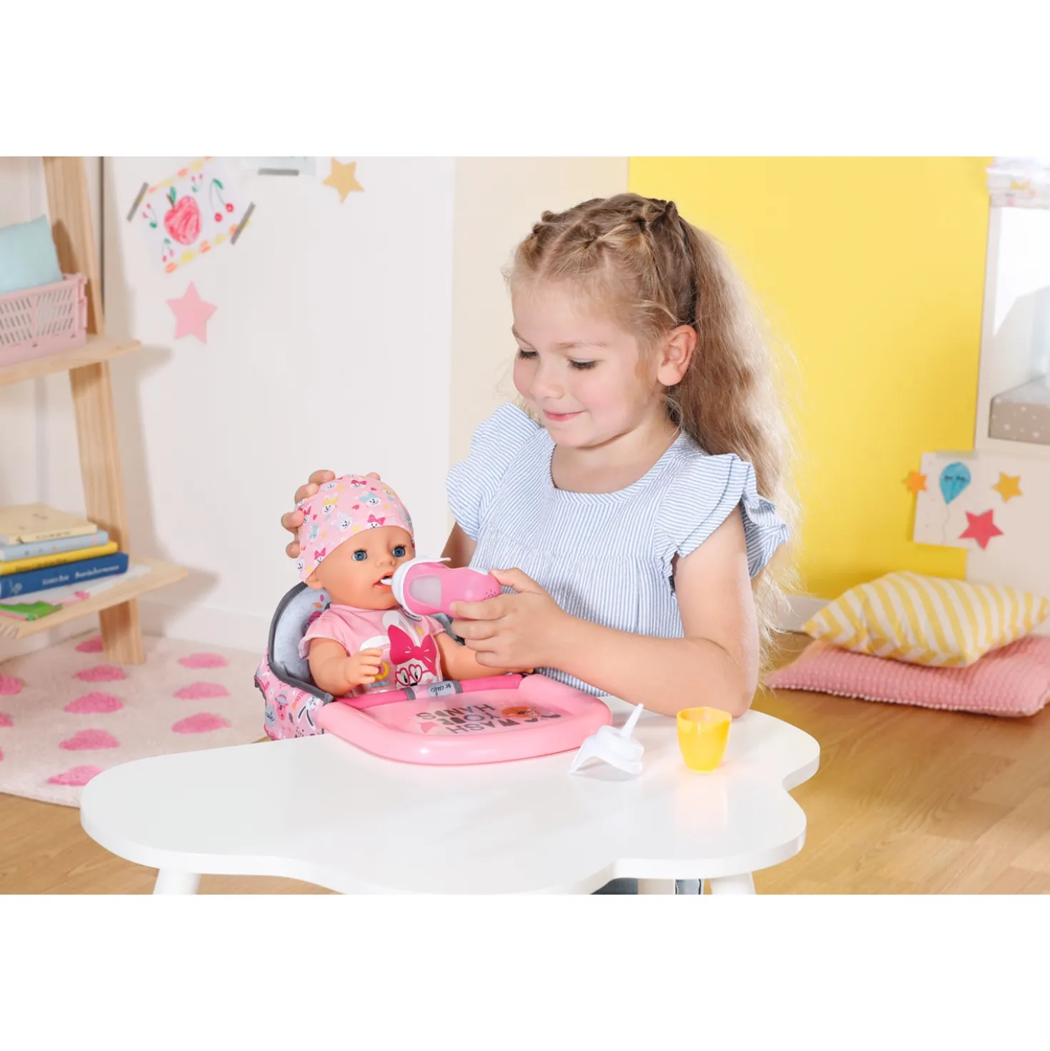 Baby Born Interactief Flesje en Lepel 43 cm