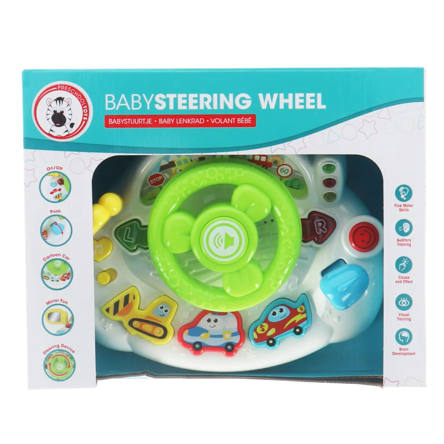 Baby Stuurtje Met Licht En Geluid Battery Operated
