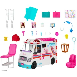 Barbie Career Care Clinic Bus
