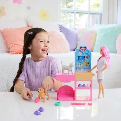 Barbie career pet vet playset