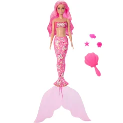 Barbie color reveal mermaid gems