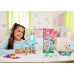 Barbie Cutie Reveal Doll Licht Blauw / Geel