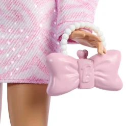 barbie fab fashionsta deluxe pink demin jacket