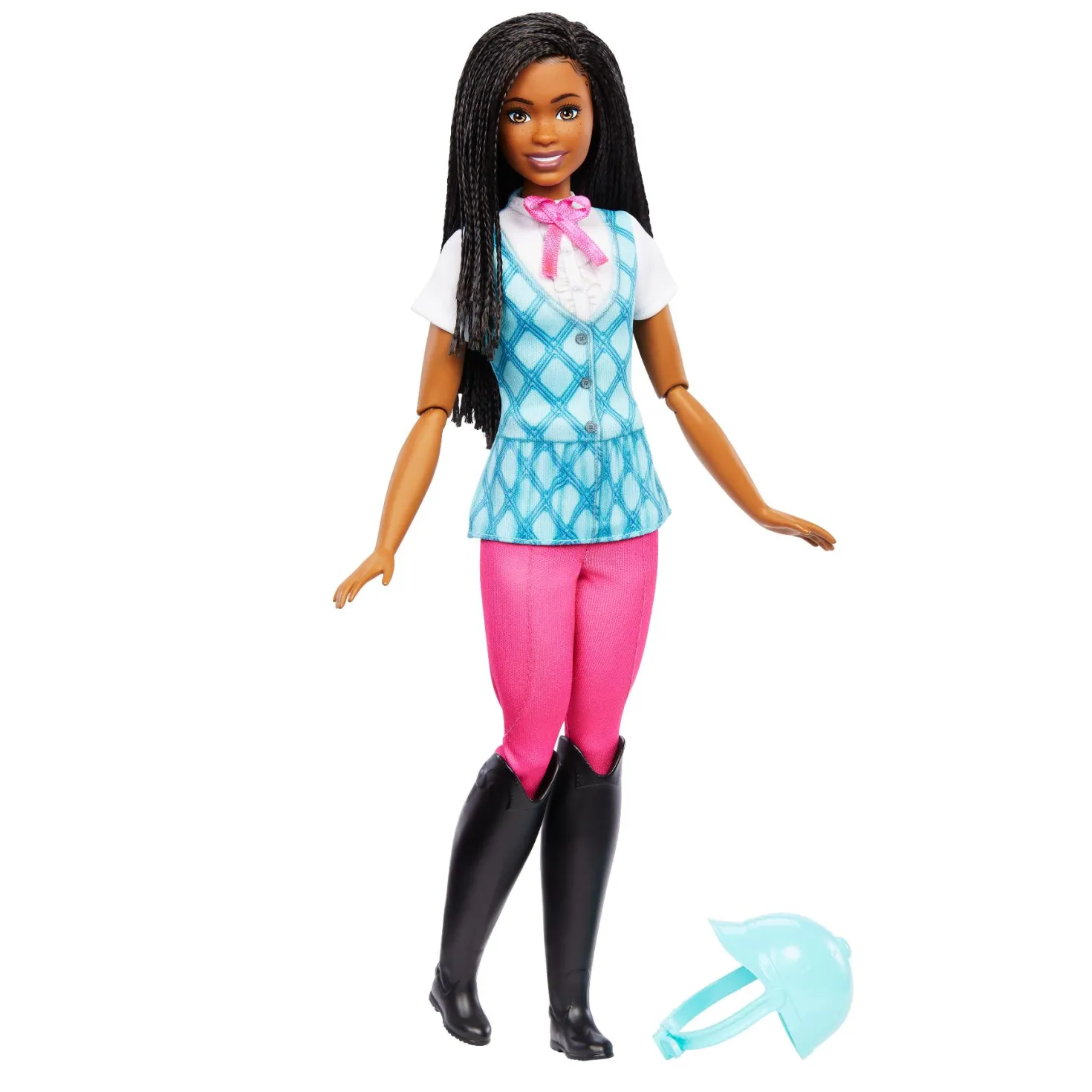 Barbie Family Horse Chase paardrij pop assorti