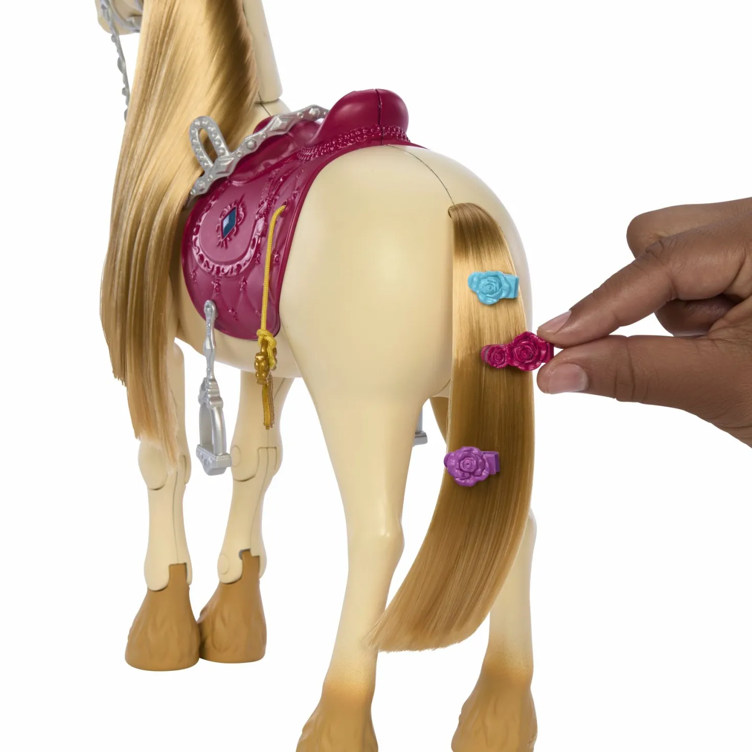 Barbie Family Horse Chase Paard Functies