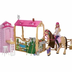 Barbie Family Horse Chase Ultieme Stal