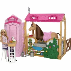 Barbie Family Horse Chase Ultieme Stal