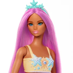Barbie Fantasy basis zeemeermin licht roze haar