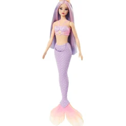 Barbie Fantasy basis zeemeermin paars haar