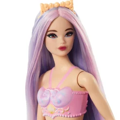 Barbie Fantasy basis zeemeermin paars haar