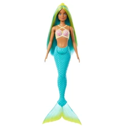 Barbie fantasy basis Zeemeermin groen/blauw haar