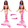 Barbie fantasy garden flower mermaid brunette