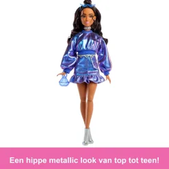 Barbie fashion deluxe style blue sweater