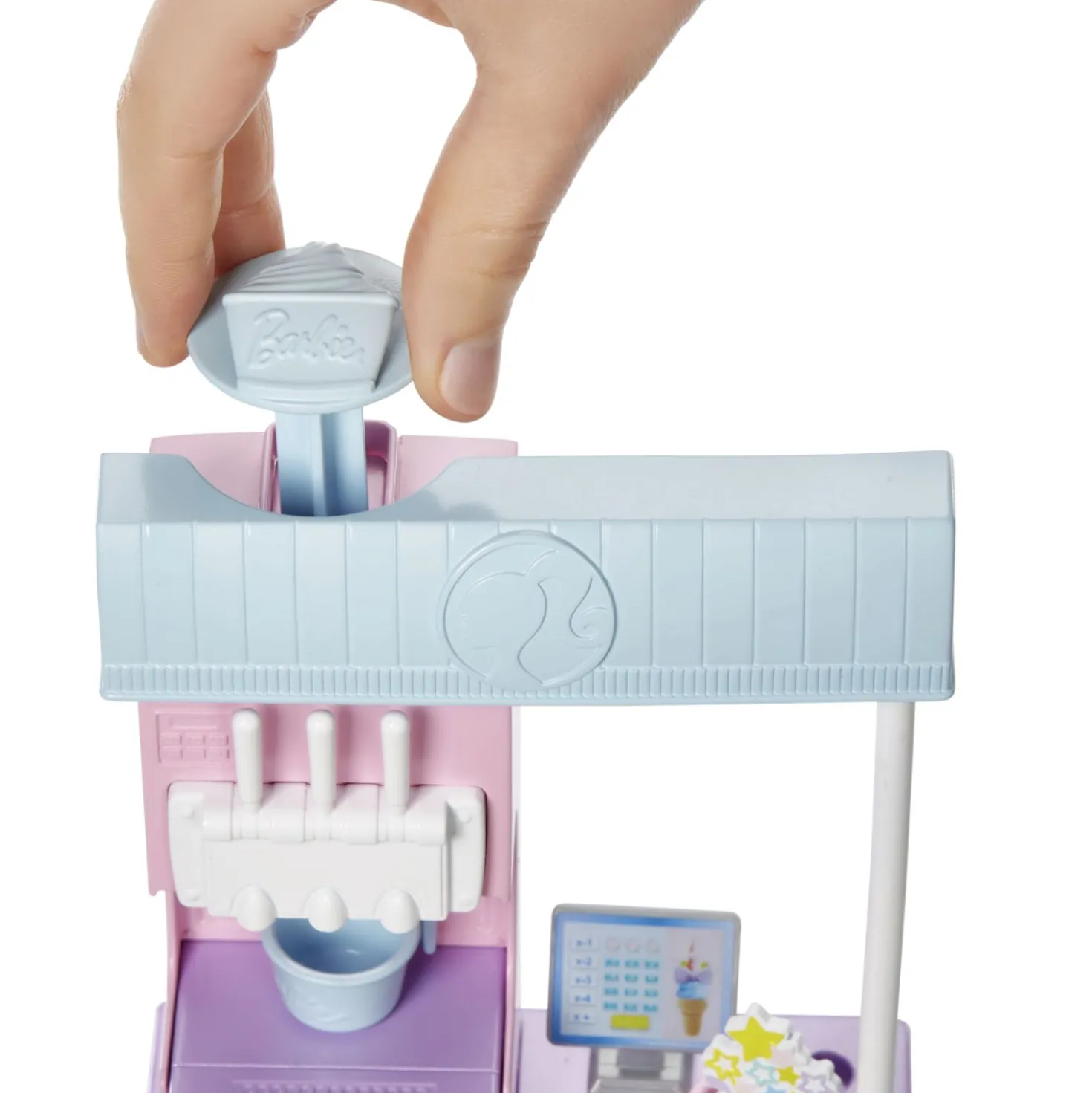 Barbie Ice Cream Shopkeeper speelset