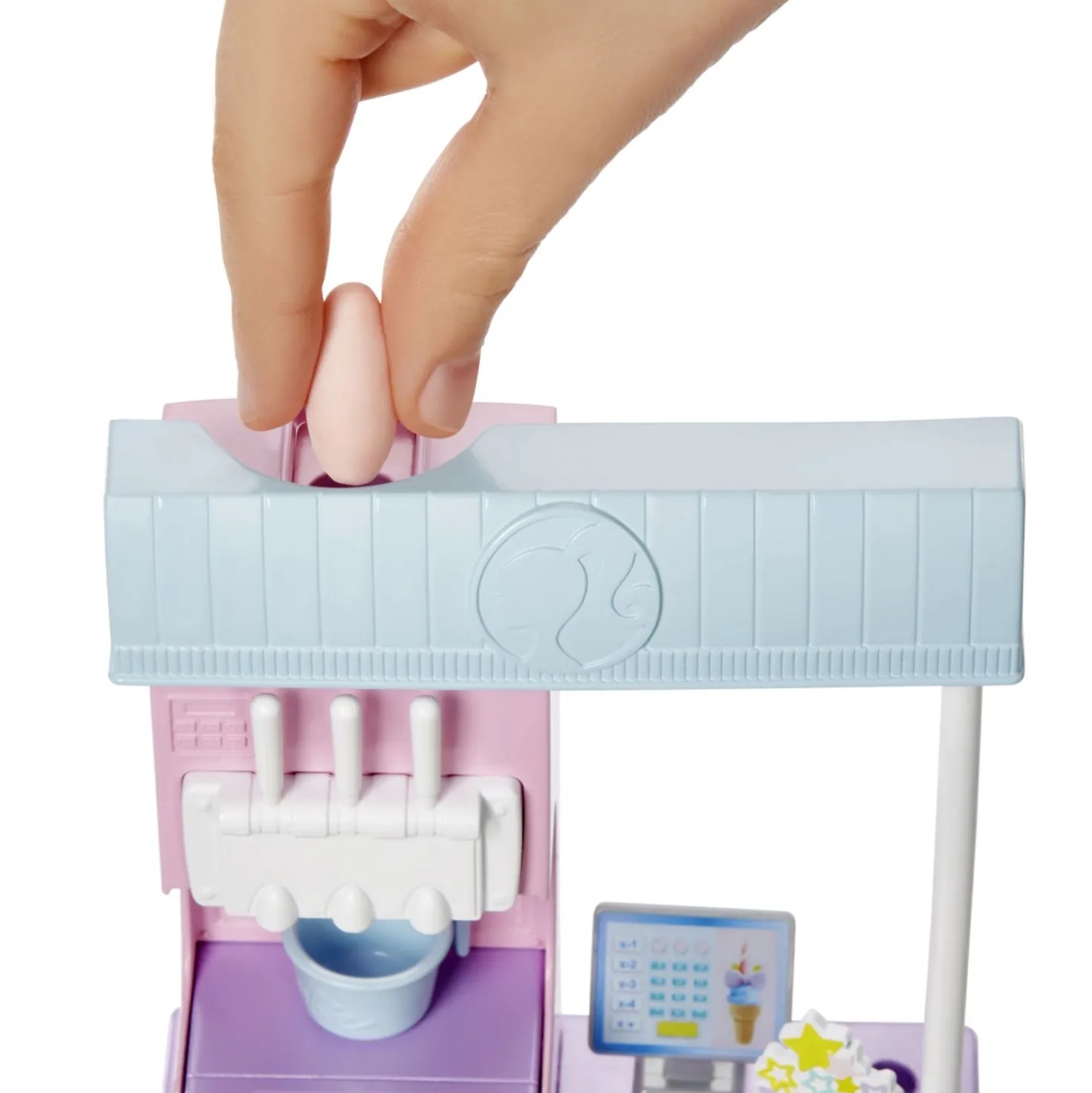 Barbie Ice Cream Shopkeeper speelset