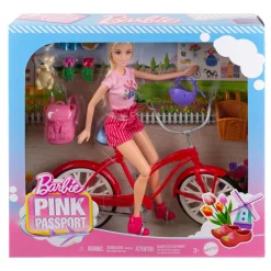 Barbie met fiets Holland